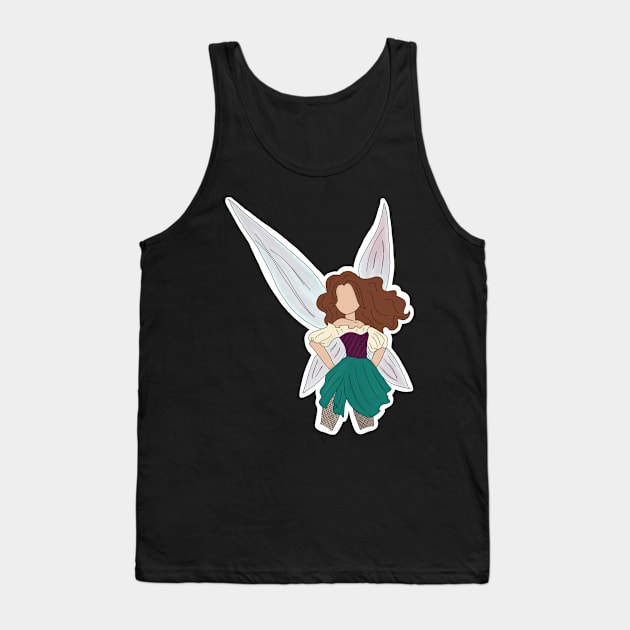 Fairy pirate girl Tank Top by kymbohcreates